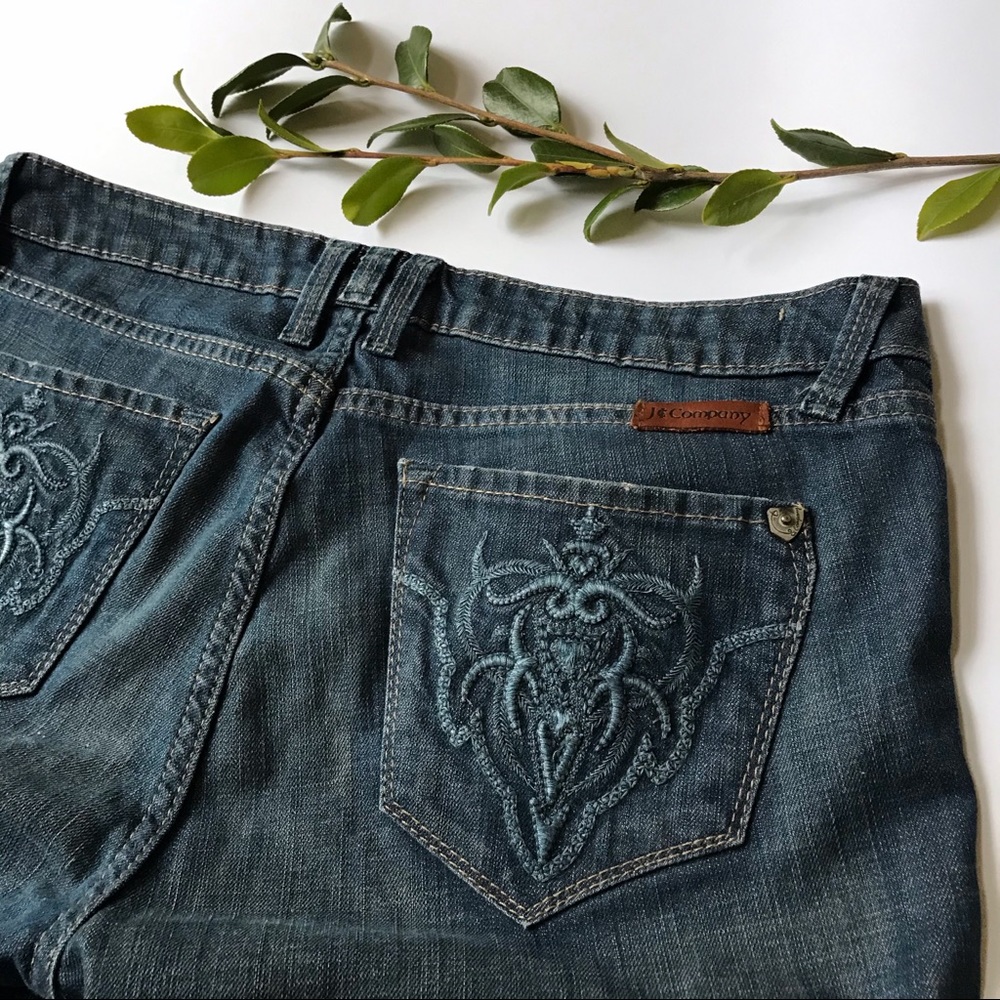J & Company Brand Ankle Cropped Jeans